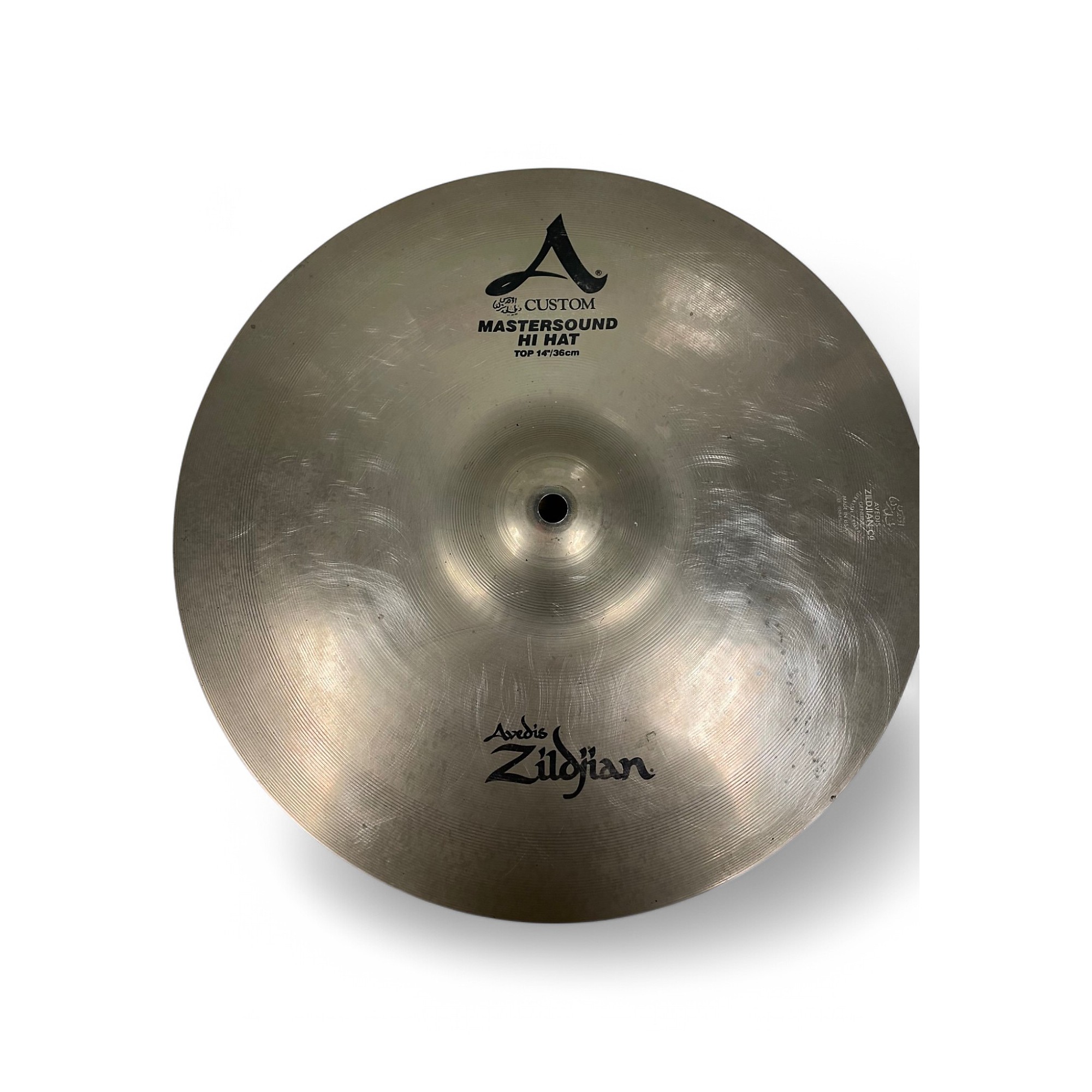 Used Zildjian Used Zildjian 14in A Custom Mastersound Hi Hat