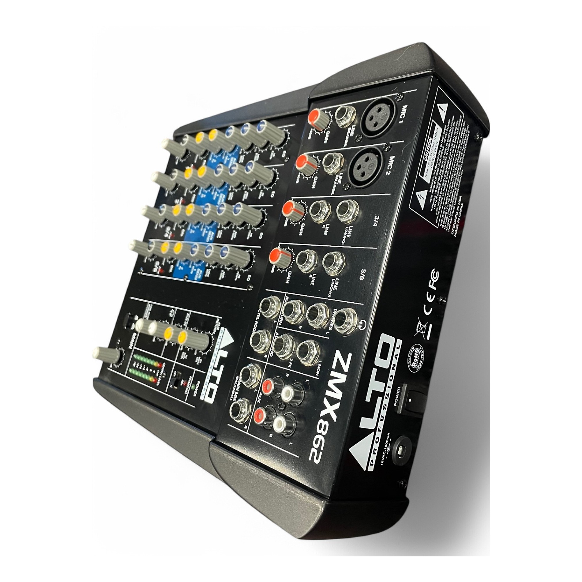 Used Alto ZMX862 6-Channel Unpowered Mixer | Guitar Center