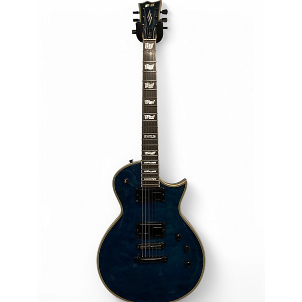 Used ESP E-II Eclipse MARINE BLUE  Solid Body Electric Guitar