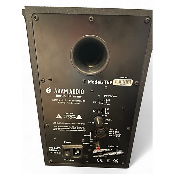 Used ADAM Audio T5V Pair Powered Monitor