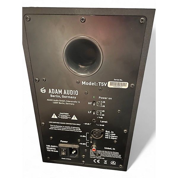 Used ADAM Audio T5V Pair Powered Monitor