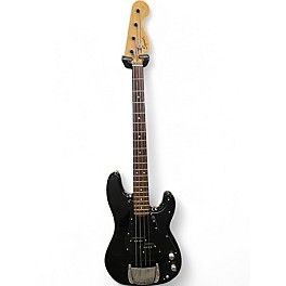 Used Squier P-BASS  Black Electric Bass Guitar