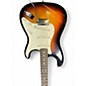 Used 2000s Fender America Stratocaster 3 Color Sunburst Solid Body Electric Guitar