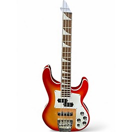 Used Jackson X Series Concert CBXNT DX IV FIREBURST Electric Bass Guitar