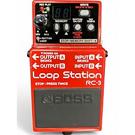 Used BOSS RC3 Loop Station Pedal