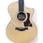 Used Taylor 214CE PLUS Natural Acoustic Electric Guitar