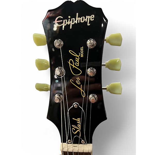 Used Epiphone Slash Signature Les Paul Classic Gold Top Solid Body Electric Guitar