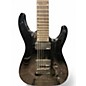Used Jackson JS22-7 Dinky 7 String Black Solid Body Electric Guitar