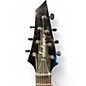 Used Jackson JS22-7 Dinky 7 String Black Solid Body Electric Guitar