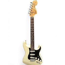 Used Squier 80's Series Strat Artic White Solid Body Electric Guitar