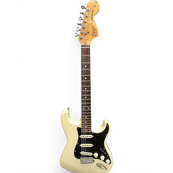 Used Squier 80´s Series Strat Artic White Solid Body Electric Guitar,Specials : American Fashion Style Bags On Sale