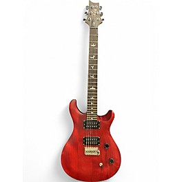 Used PRS SE CE24 STANDARD SATIN VINTAGE CHERRY Solid Body Electric Guitar