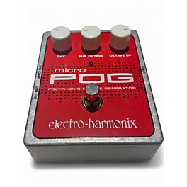 Used Electro-Harmonix Micro Pog Polyphonic Octave Generator Effect Pedal