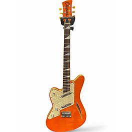 Used Charvel SURFCASTER ORANGE GLOW Hollow Body Electric Guitar