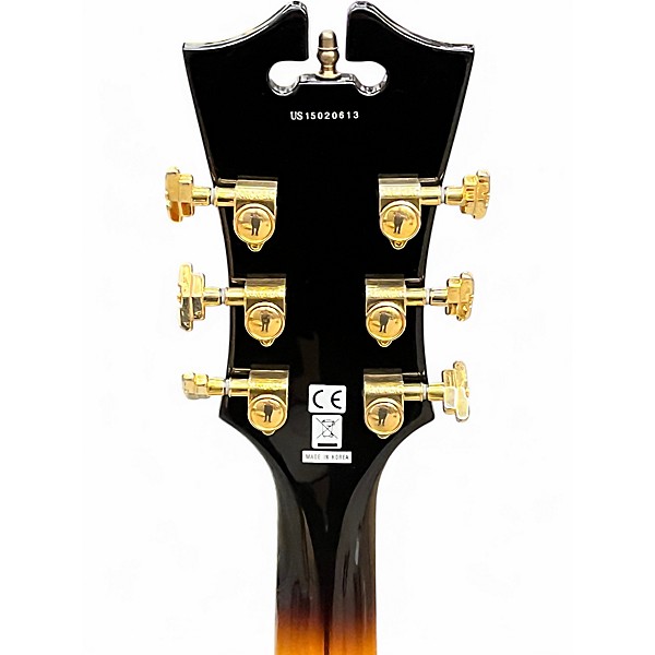 Used D'Angelico EX63 Vintage Sunburst Hollow Body Electric Guitar