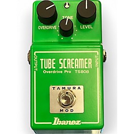 Used Ibanez TS808 Tamura Mod V1 Tube Screamer Effect Pedal