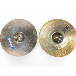 Used SABIAN 14in XSR HI HATS PAIR Cymbal
