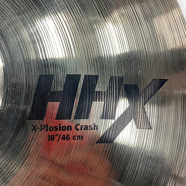 Used SABIAN 18in HHX Crash Cymbal