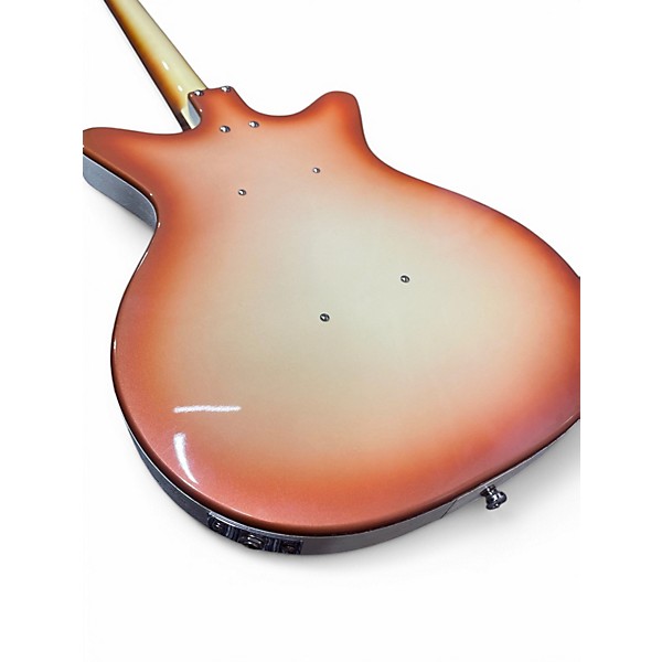 Used Danelectro 59DC Copper Burst Electric Bass Guitar