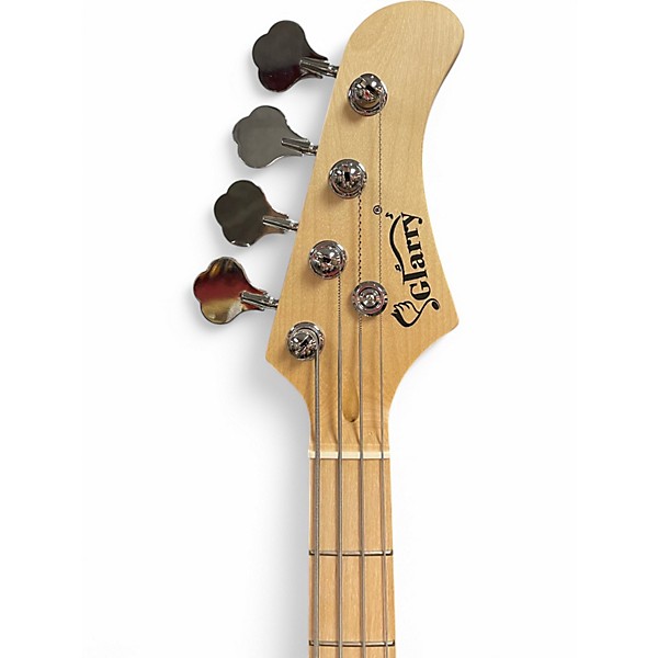 Used Glarry P BASS 3 Tone Sunburst Electric Bass Guitar