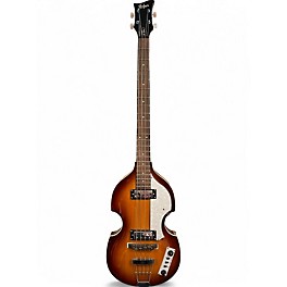 Used Hofner Ignition Series 3 Tone Sunburst Hollow Body Electric Guitar