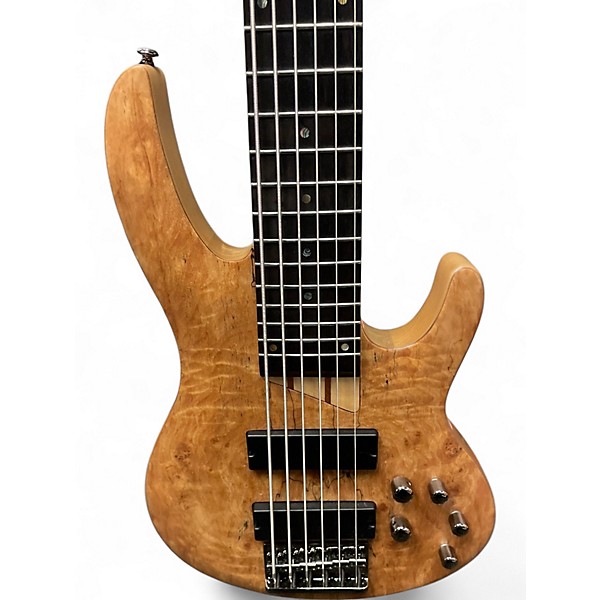 Used ESP B206 6 String Natural Electric Bass Guitar