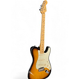 Used Fender Parallel Strat-Tele Hybrid Sunburst Solid Body Electric Guitar
