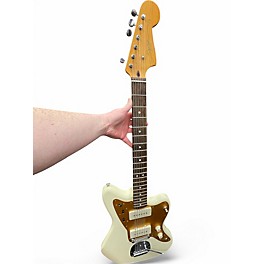 Used Squier J Mascis Jazzmaster Buttercream Solid Body Electric Guitar