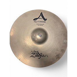 Used Zildjian 14in A Custom Fast Crash Cymbal