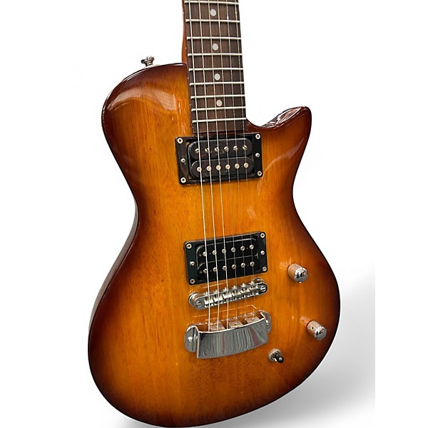 Used Hagstrom ulswe Honey Burst Solid Body Electric Guitar