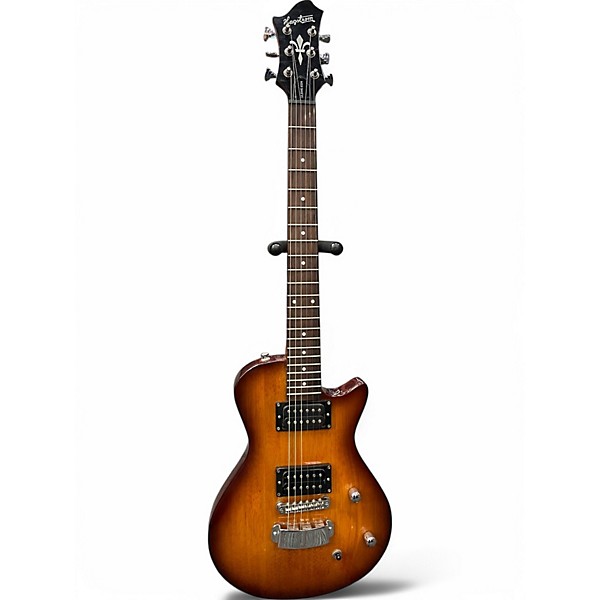 Used Hagstrom ulswe Honey Burst Solid Body Electric Guitar