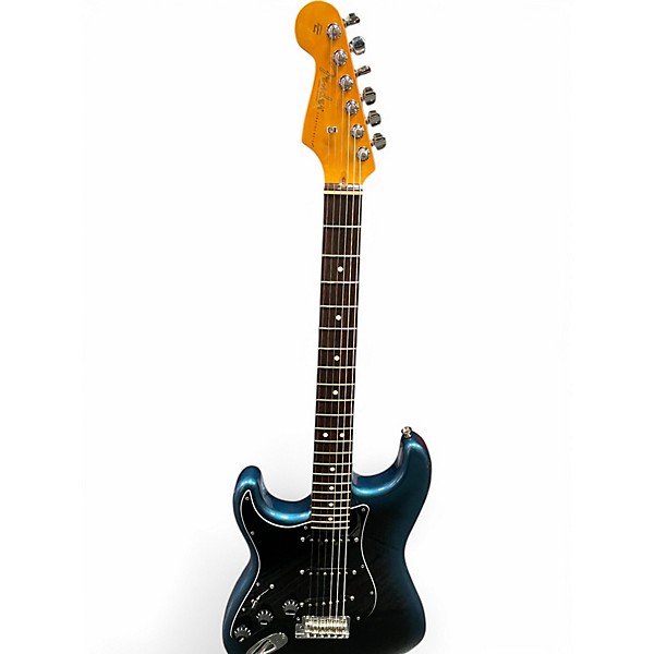 Used 2021 Fender American Professional II Stratocaster  LH DARK NIGHT Electric Guitar