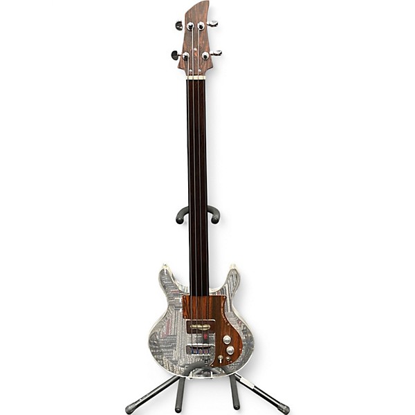 Vintage 1970 Ampeg Dan Armstrong Acrylic Electric Bass Guitar