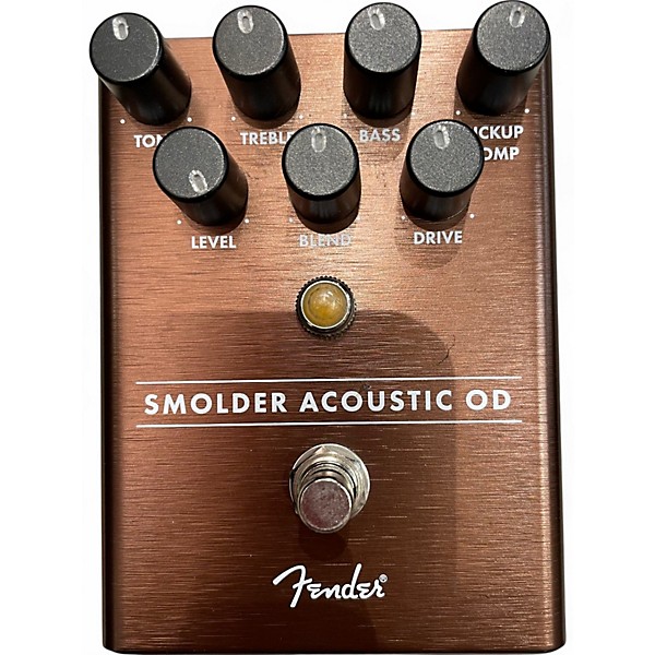 Used Fender Smolder Acoustic OD Effect Pedal