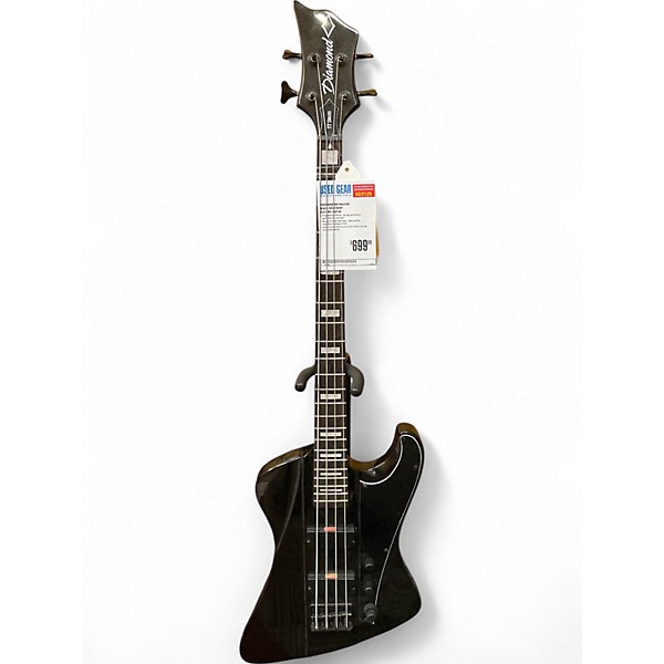 Used Diamond HAILFIRE Black Solid Body Electric Guitar