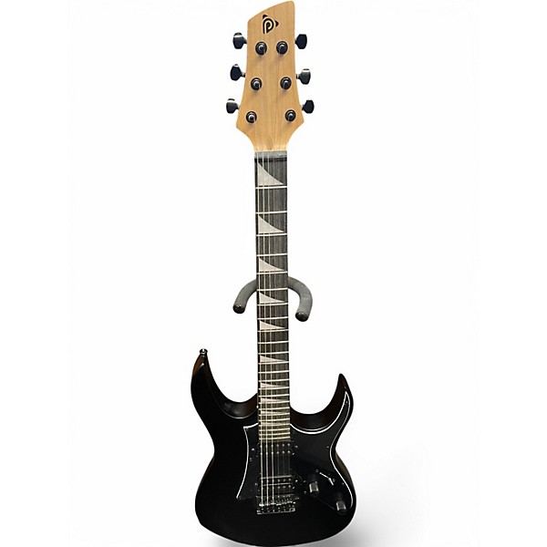 Used Pyle PROG ROCK EG Black Solid Body Electric Guitar
