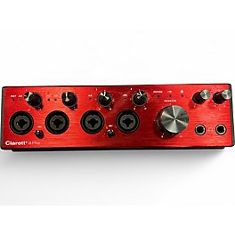Used Focusrite Clarett 4Pre Audio Interface