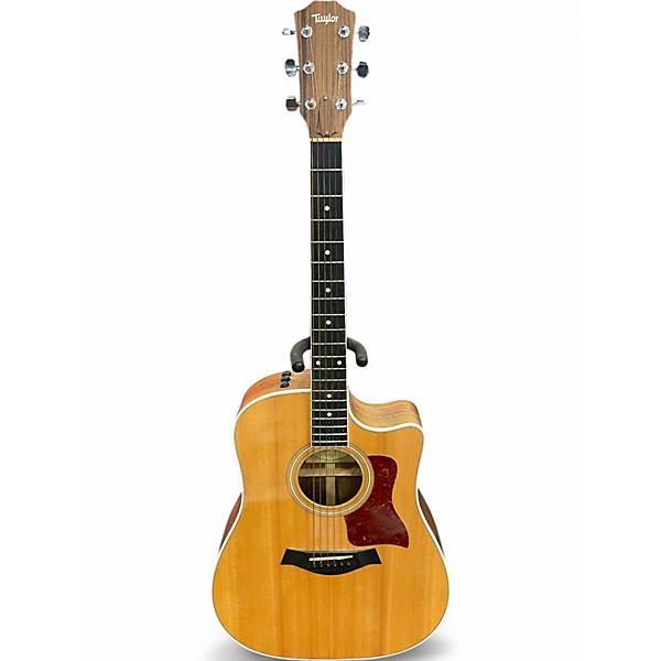 Used Taylor 410CE Natural Acoustic Electric Guitar