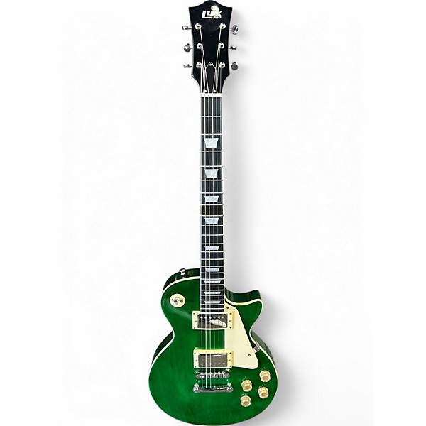 Used Lyx Pro 39" SB Green Solid Body Electric Guitar,New Products : American Fashion Style Bags On Sale