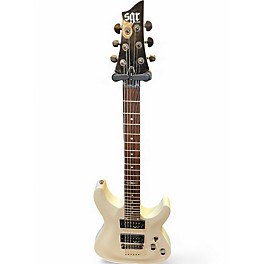 Used Schecter Guitar Research C1-SGR Olympic White Solid Body Electric Guitar