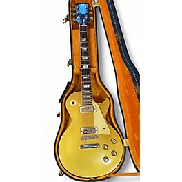 Vintage 1970 Gibson 1970 Les Paul Deluxe Gold Top Solid Body Electric Guitar