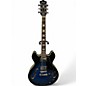 Used Firefly JSN FF338 Blue Burst Hollow Body Electric Guitar thumbnail