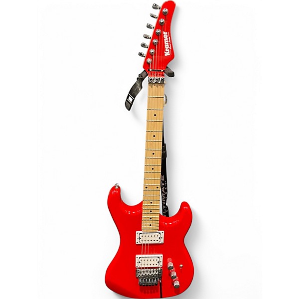 Used Kramer Pacer Classic Red Solid Body Electric Guitar