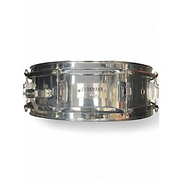 Used Yamaha 5.5X14 STEEL SNARE Silver Drum