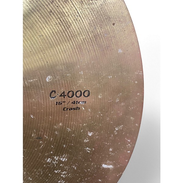 Used Camber 16in c-4000 crash  Cymbal
