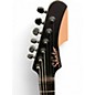 Used Schecter Guitar Research MACHINE GUN KELLY PT BLACK WITH PINK Solid Body Electric Guitar