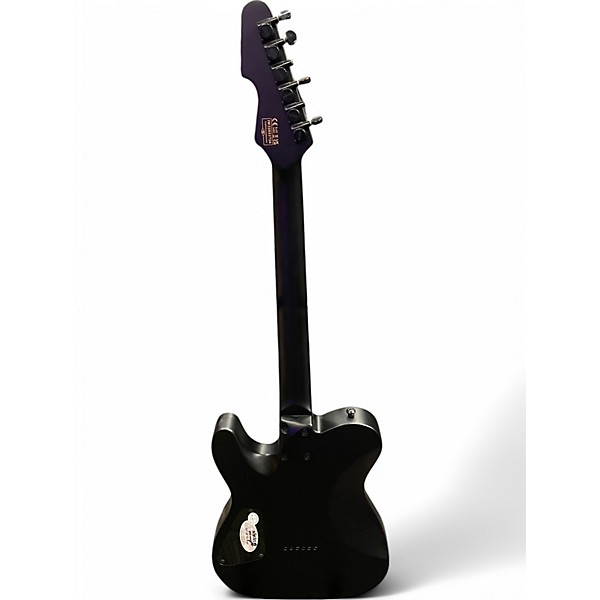 Used Schecter Guitar Research MACHINE GUN KELLY PT BLACK WITH PINK Solid Body Electric Guitar