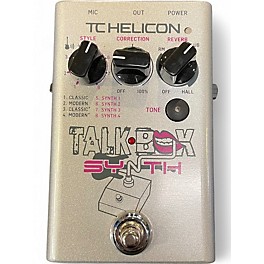 Used TC Helicon TALK BOX SYNTH Vocal Processor