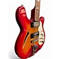 Used ENCORE Semi Hollow Cherry Sunburst Hollow Body Electric Guitar