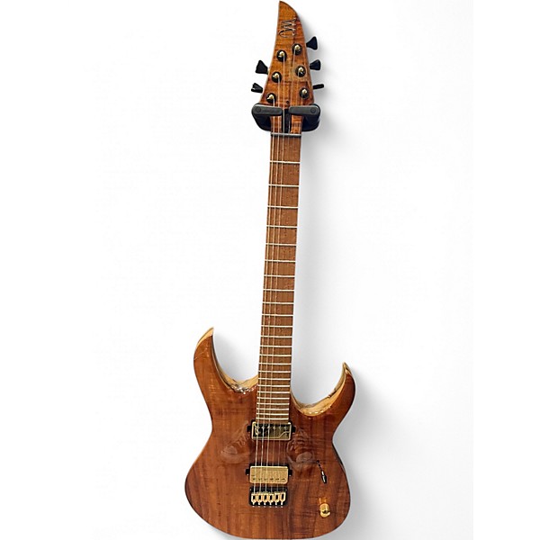 Used Mayones Duvell Elite 6 AAA KOA Solid Body Electric Guitar
